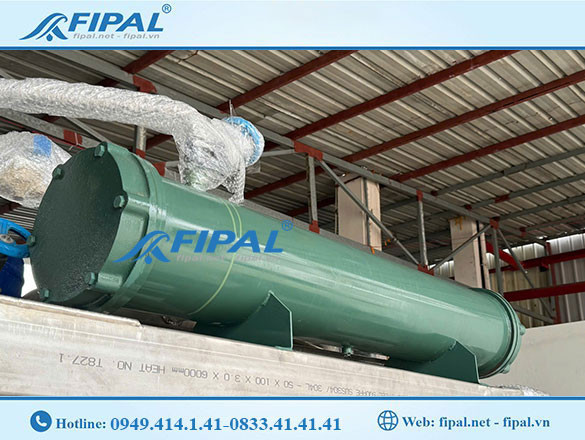 Bình ngưng của máy làm đá viên FIPAL